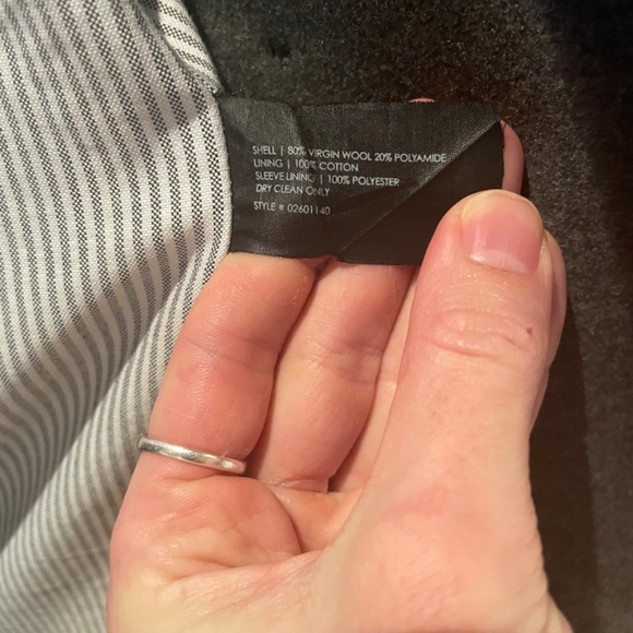 Grey Club Monaco Double Breasted Pea Coat - Picture 4 of 5